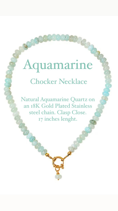 Aquamarine Choker