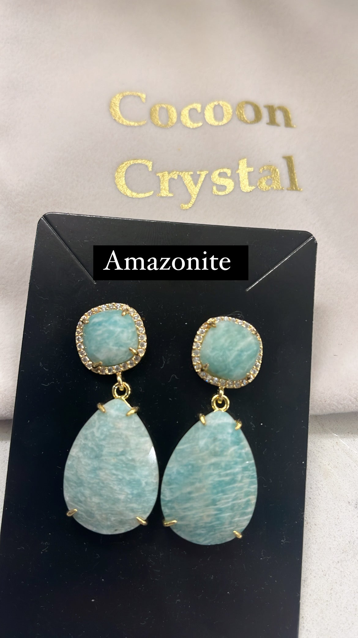 Crystal Drop Earrings