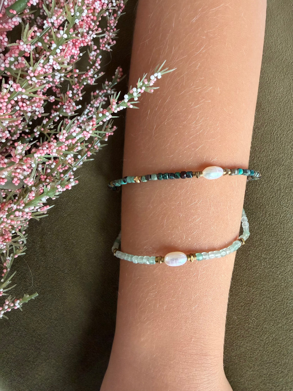 Dainty Bead & Pearl Bracelets