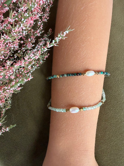 Dainty Bead & Pearl Bracelets