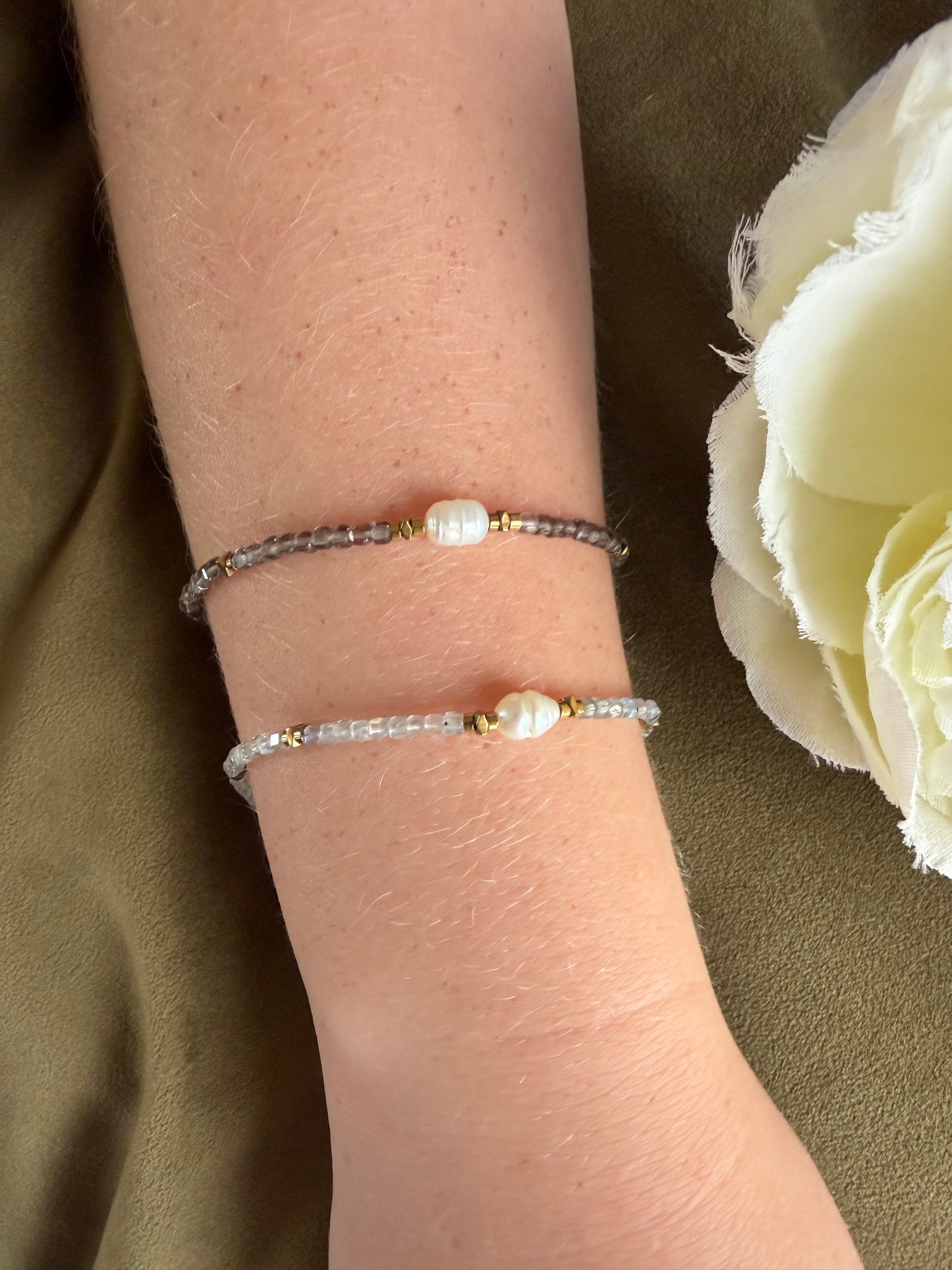 Dainty Bead & Pearl Bracelets