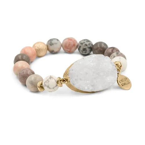 Pink Zebra Jasper Bracelet