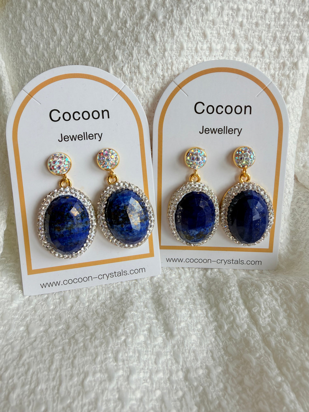 Lapis Blue Earrings