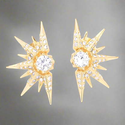 Star Burst Earrings