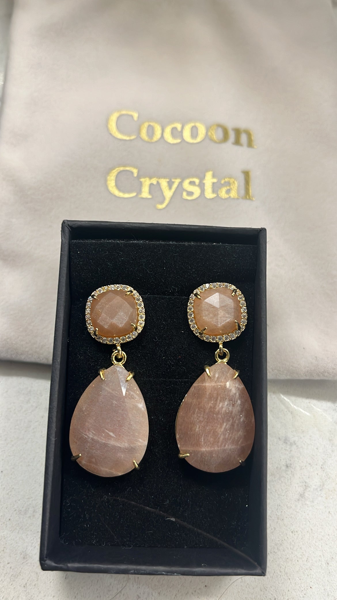 Crystal Drop Earrings