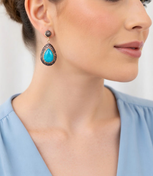 Santorini Blue Earrings