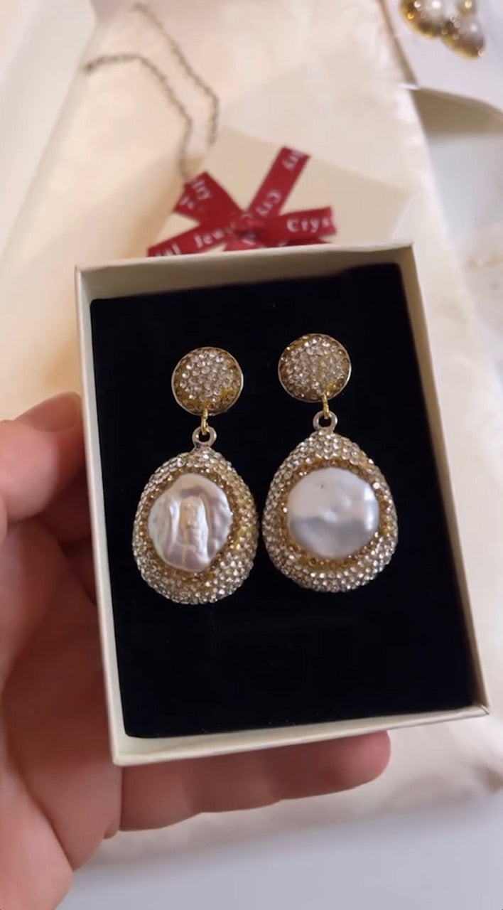 Baroque Pearl Earrings