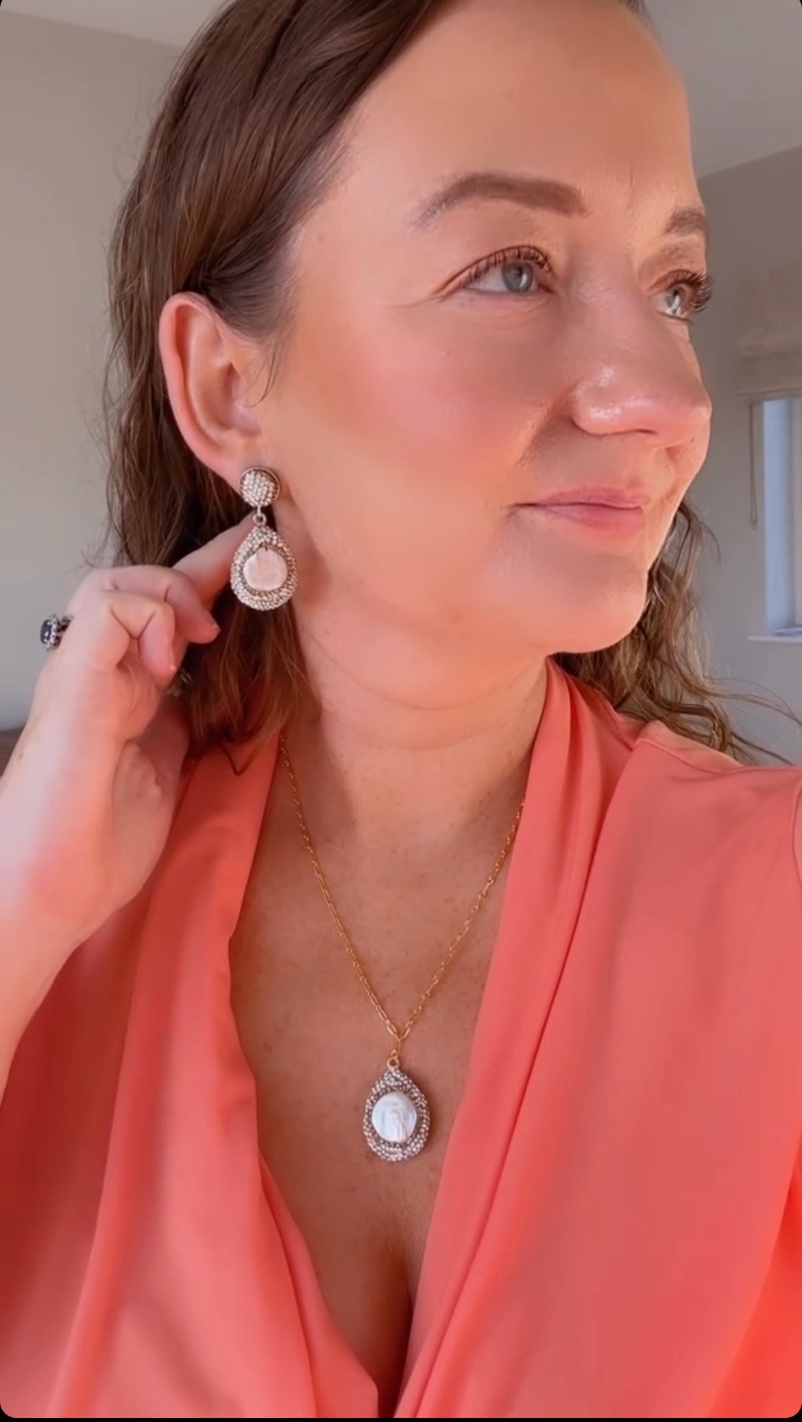 Baroque Pearl Earrings