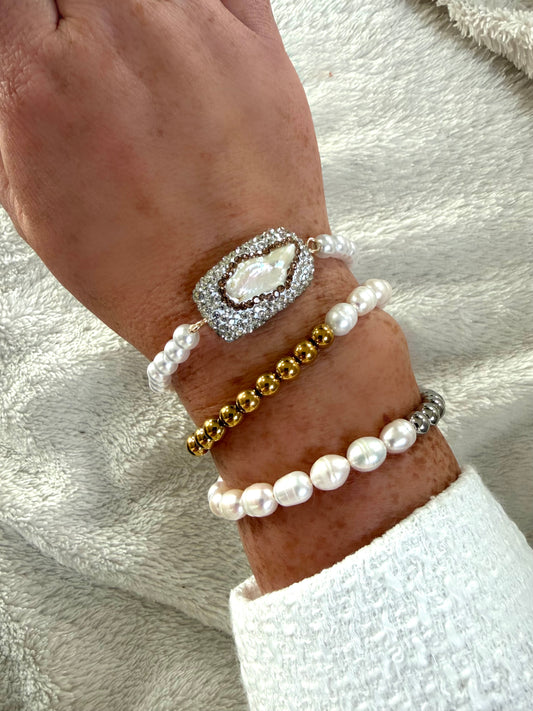 Lumiére - Pearl Bracelet