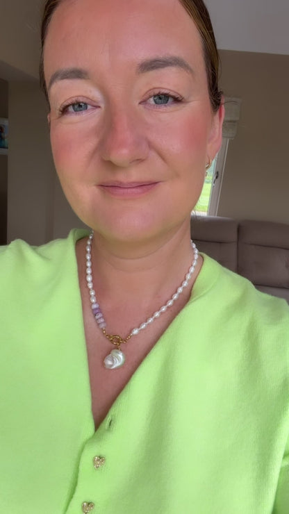 Sea Shell & Pearl Necklace