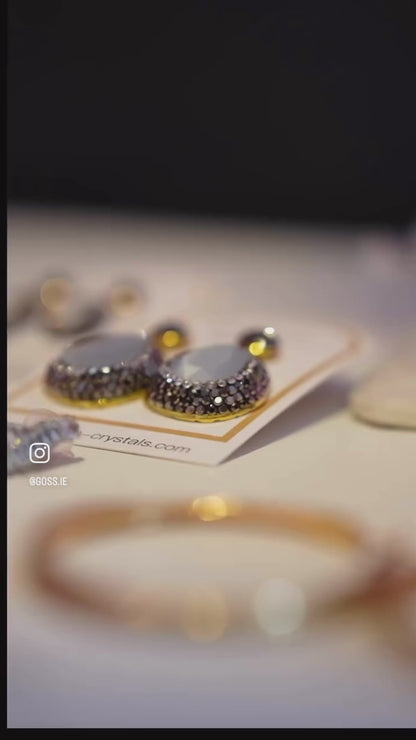 “Silver Lining” Crystal Drops