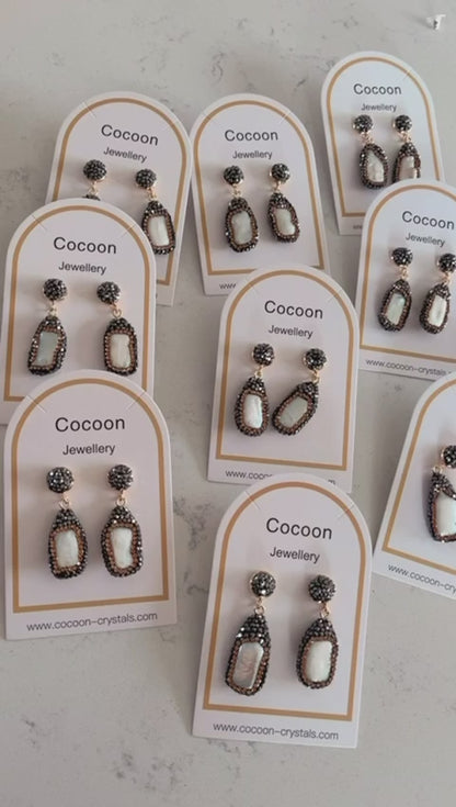 Lightweight Baroque Pearl Drop Earrings