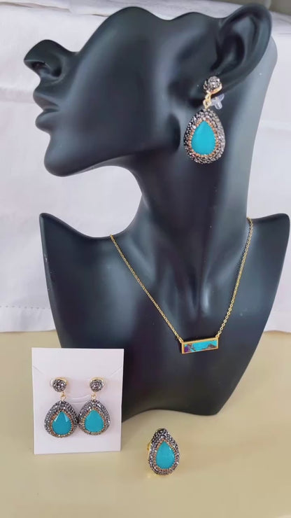 Santorini Blue Earrings