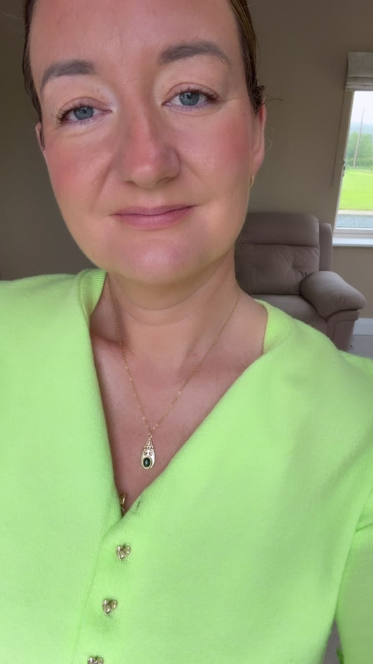 Emerald Gemstone necklace