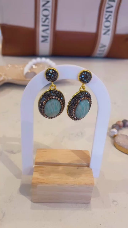 Amazonite Earrings